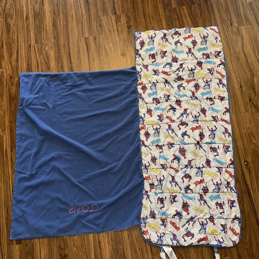Pottery Barn Kids Mackenzie Marvel's Spider-Man Nap Mat Monogramed